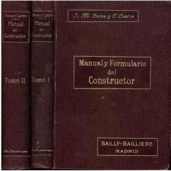 MANUAL DEL CONSTRUCTOR Y FORMULARIO 2 tomos