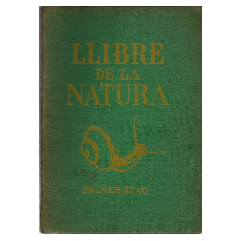 LLIBRE DE LA NATURA Primer Grau