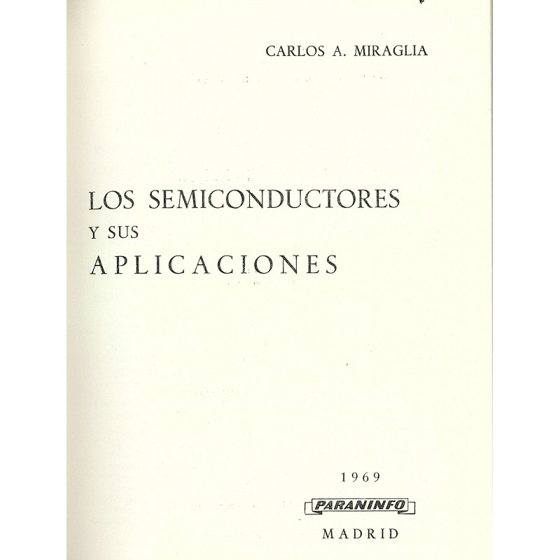 Los Semiconductores Y Sus Aplicaciones