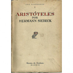 ARISTOTELES Colección LOS FILOSOFOS Vol. I