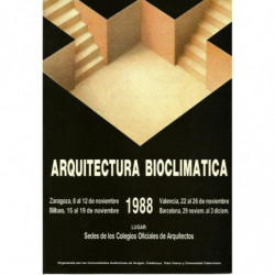 ARQUITECTURA BIOCLIMATICA Proyectos y conferencias