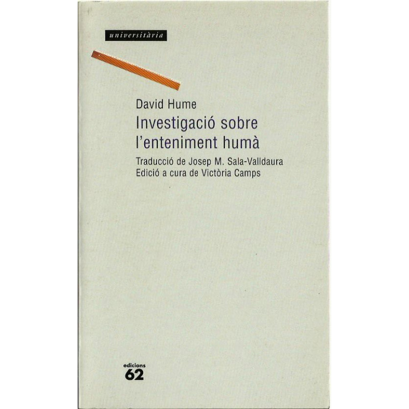 INVESTIGACIÓ SOBRE L'ENTENIMENT HUMÁ