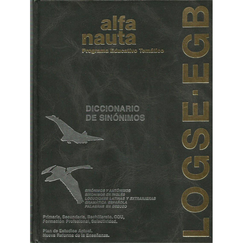 ALFA NAUTA Programa Educativo Temático. DICCIONARIO DE SINÓNIMOS