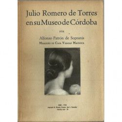 JULIO ROMERO DE TORRES EN SU MUSEO DE CÓRDOBA