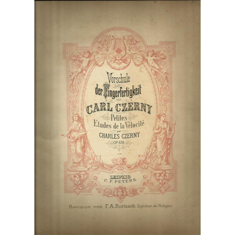 VORSCHULE DER FINGERFERTIGKEIT / Petites Etudes de la Vélocité Op.636