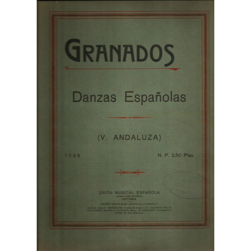 DANZAS ESPAÑOLAS (IV Andaluza)