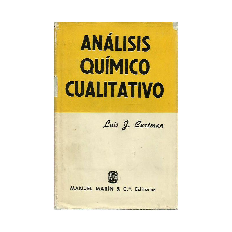 ANÁLISIS QUÍMICO CUALITATIVO