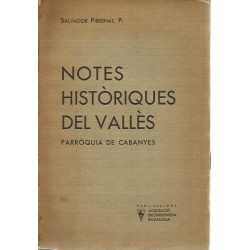 NOTES HISTÒRIQUES DEL VALLÈS Parròquia de Cabanyes