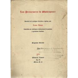 LOS PRECURSORES DE SHAKESPEARE