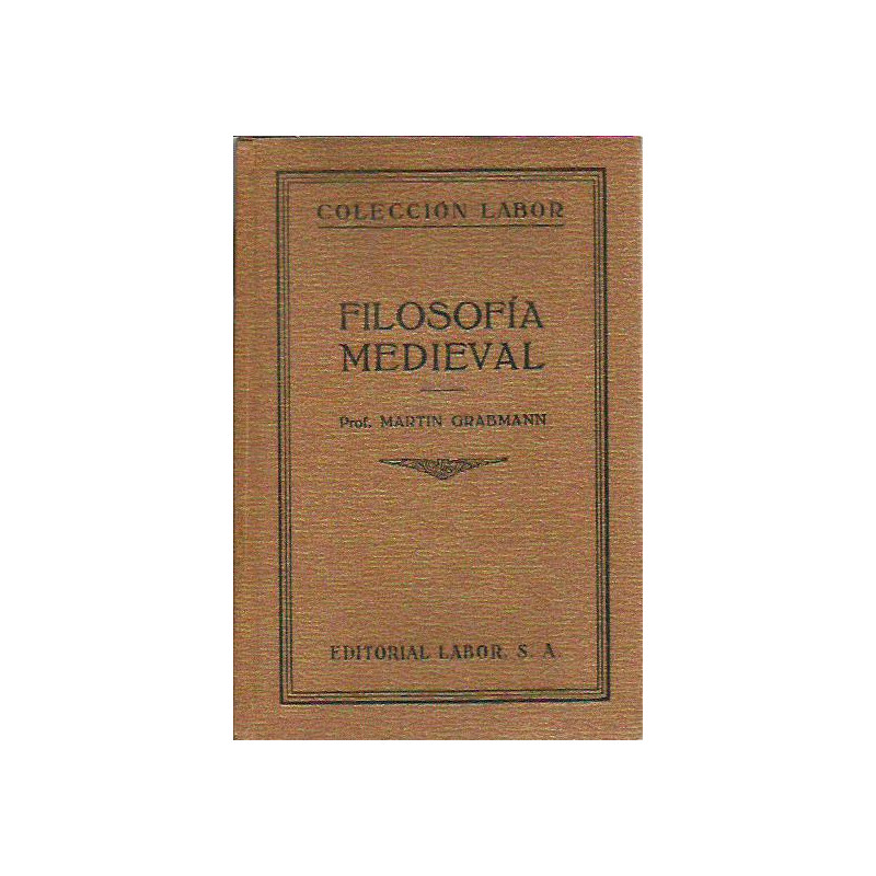 FILOSOFÍA MEDIEVAL