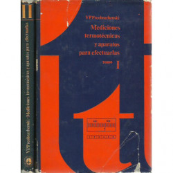 MEDICIONES TERMOTÉCNICAS Y APARATOS PARA EFECTUARLAS 2 Tomos OBRA COMPLETA