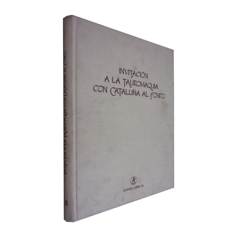 INVITACIÓN A LA TAUROMAQUIA CON CATALUÑA AL FONDO