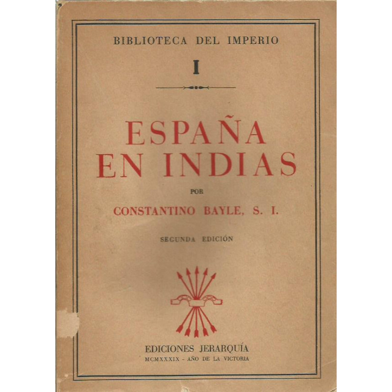 ESPAÑA EN INDIAS