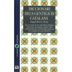 DICCIONARI DELS GENTILICIS CATALANS