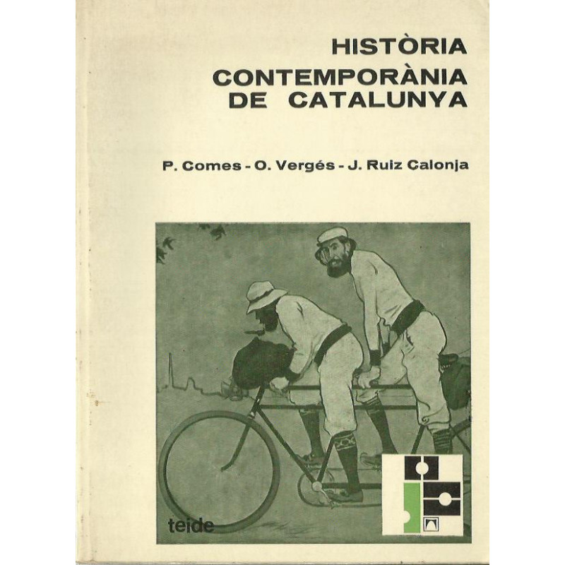 HISTÒRIA CONTEMPORÀNIA DE CATAUNYA
