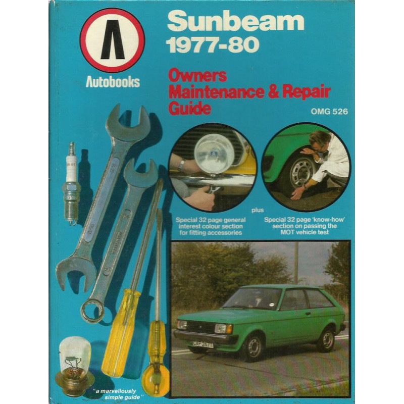 OWNERS MAINTENANCE & REPAIR GUIDE Sunbean 1977-80