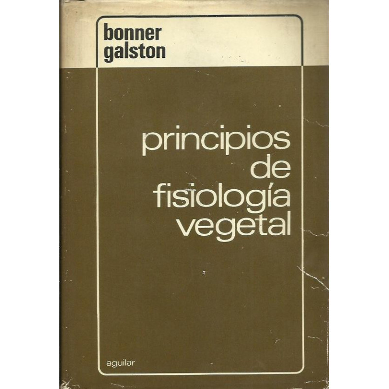 PRINCIPIOS DE FISIOLOGÍA VEGETAL