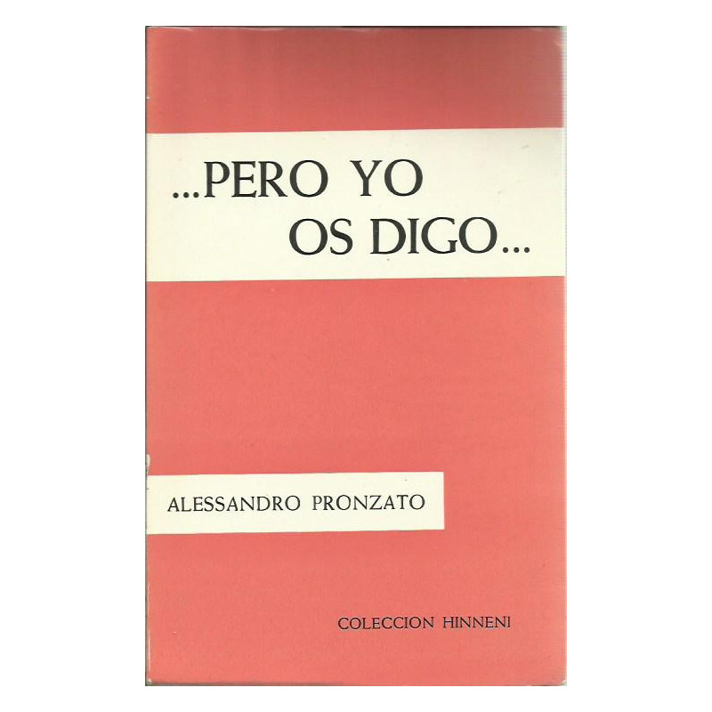 ...PERO YO OS DIGO Reflexiones conciliares para religiosas
