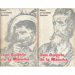 EL INGENIOSO HIDALGO DON QUIJOTE DE LA MANCHA 2 Tomos OBRA COMPLETA