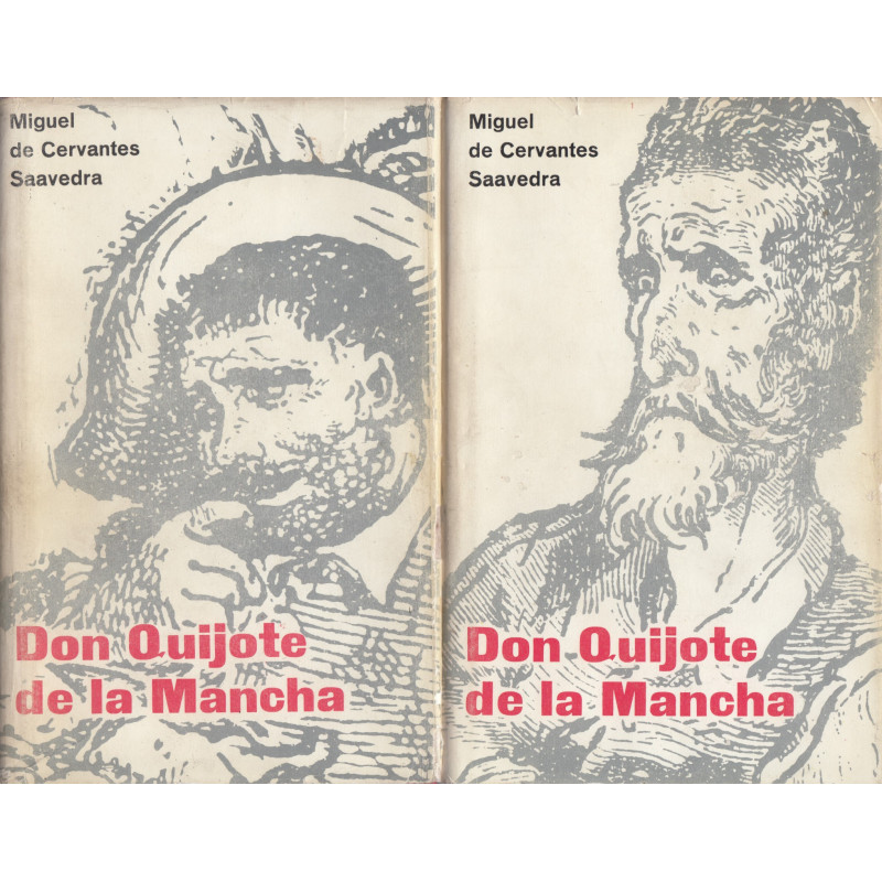 EL INGENIOSO HIDALGO DON QUIJOTE DE LA MANCHA 2 Tomos OBRA COMPLETA