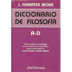 DICCIONARIO DE FILOSOFÍA A-D. Tomo I