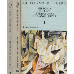 HISTORIA DE LAS LITERATURAS DE VANGUARDIA 3 Tomos OBRA COMPLETA