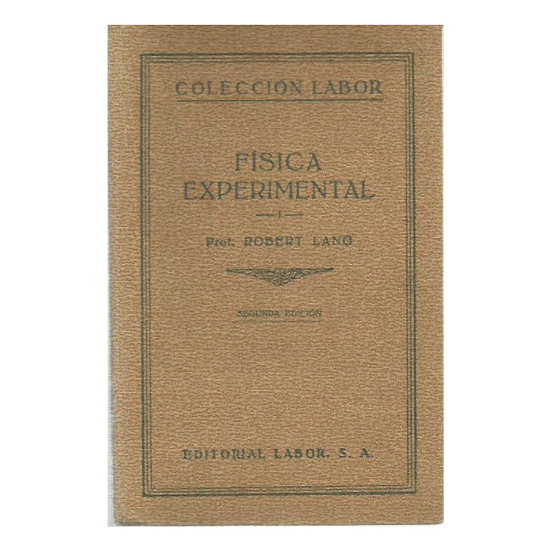 FISICA EXPERIMENTAL I