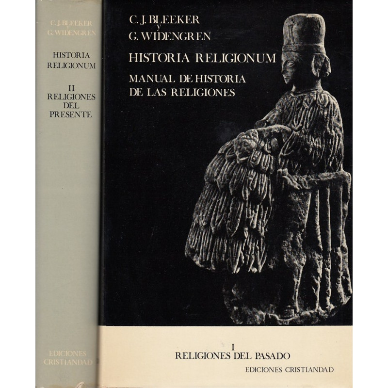 HISTORIA RELIGIONUM. MANUAL DE HISTORIA DE LAS RELIGIONES 2 Tomos OBRA COMPLETA