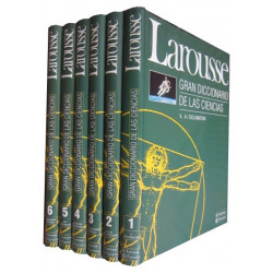 LAROUSSE, GRAN DICCIONARIO DE LAS CIENCIAS 6 Tomos OBRA COMPLETA