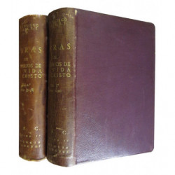 MISTERIOS DE LA VIDA DE CRISTO 2 Tomos OBRA COMPLETA. FRANCISCO SUAREZ OBRAS III