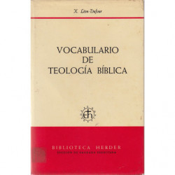 VOCABULARIO DE TEOLOGÍA BÍBLICA