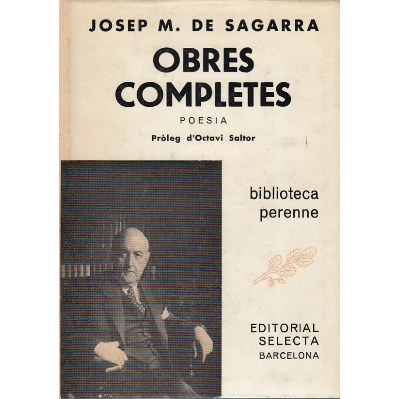 OBRES COMPLETES de JOSE M.ª DE SAGARRA, POESIA
