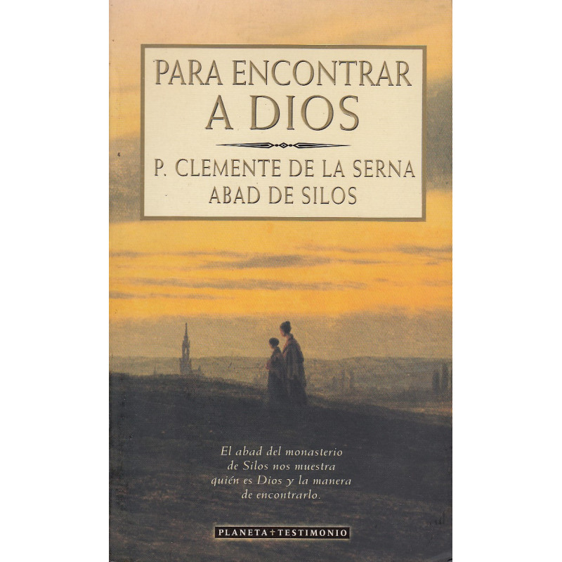 PARA ENCONTRAR A DIOS