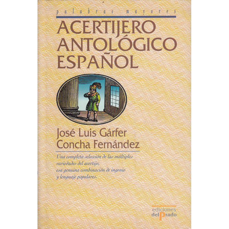 ACERTIJERO ANTOLÓGICO ESPAÑOL