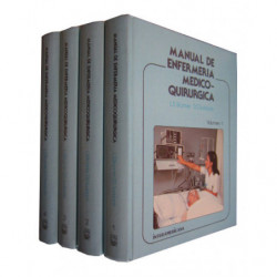 MANUAL DE ENFERMERÍA MEDICOQUIRURGICA 4 Tomos OBRA COMPLETA