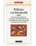 SOBRE LA DIVERSIDAD DE LA ESTRUCTURA DEL LENGUAJE HUMANO Y SU INFLUENCIA SOBRE EL DESARROLLO ESPIRITUAL DE LA HUMAIDAD
