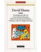INVESTIGACIÓN SOBRE EL CONOCIMIENTO HUMANO. HISTORIA NATURAL DE LA RELIGIÓN. DIÁLOGOS SOBRE LA RELIGIÓN NATURAL