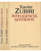 INTELIGENCIA SINTIENTE (Primera Parte: INTELIGENCIA Y REALIDAD) - INTELIGENCIA Y LOGOS - INTELIGENCIA Y RAZON 3 Tomos OBRA COMPL